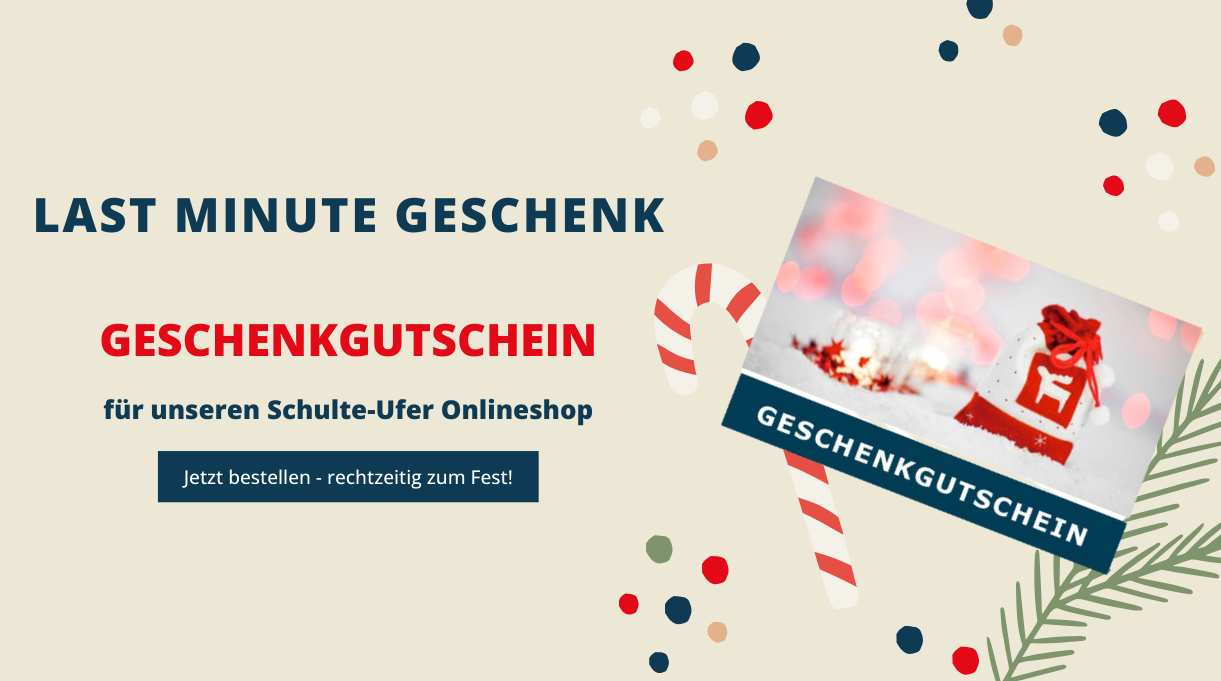 Geschenkgutschein für den Schulte-Ufer Shop